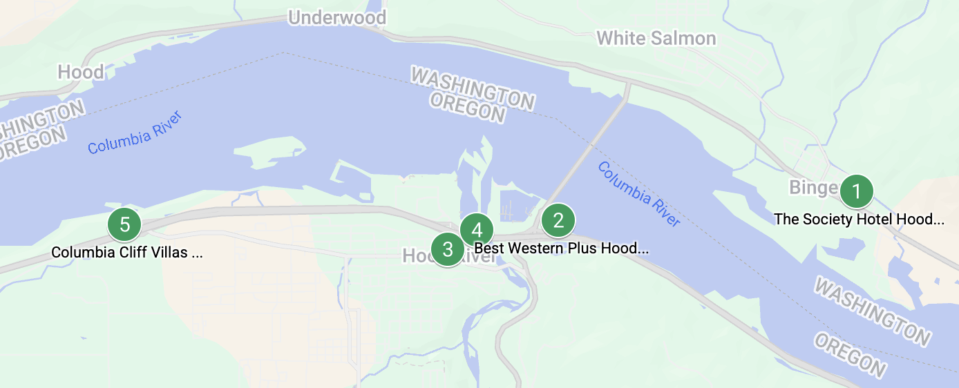 Hotels in Hood River